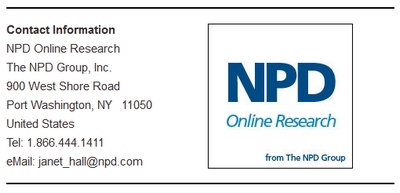 NPD Groups' Contact Info Screenshot