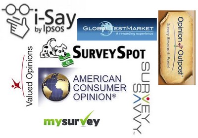 10 Best Survey Companies (List is Below) Survey Sites Logos